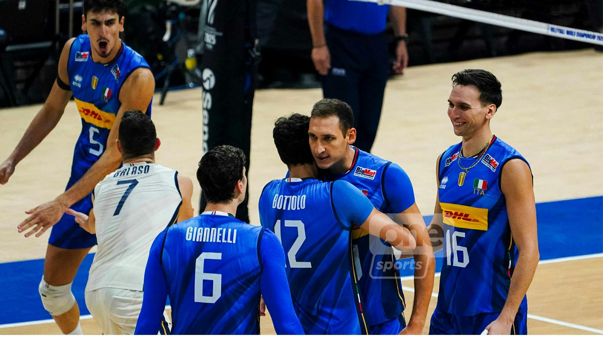 Italy gets revenge on Belgium with dominant sweep, heads to FIVB Worlds semis